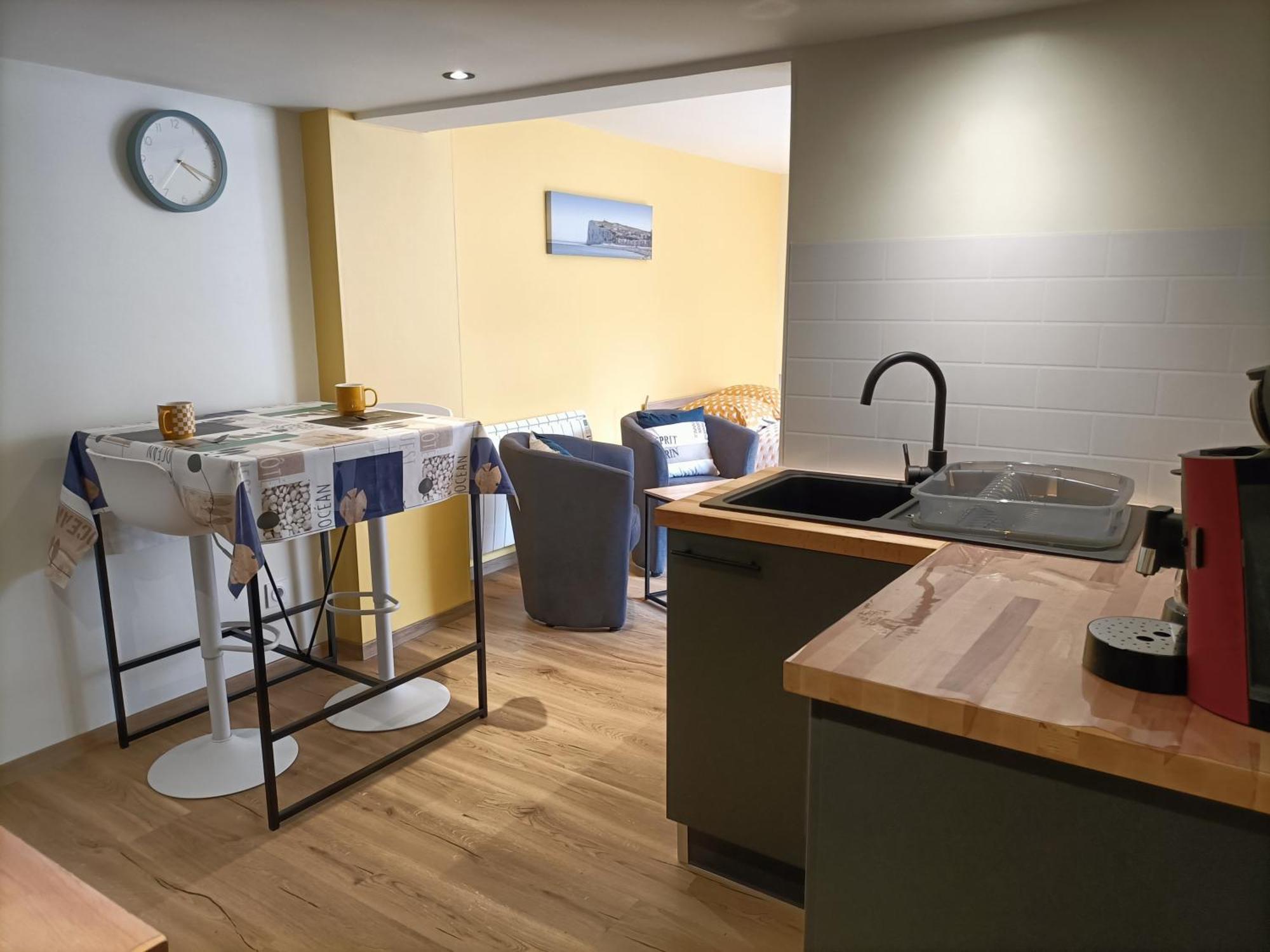 Spa Privatif A 50M De La Plage - Studio 메르레뱅 외부 사진