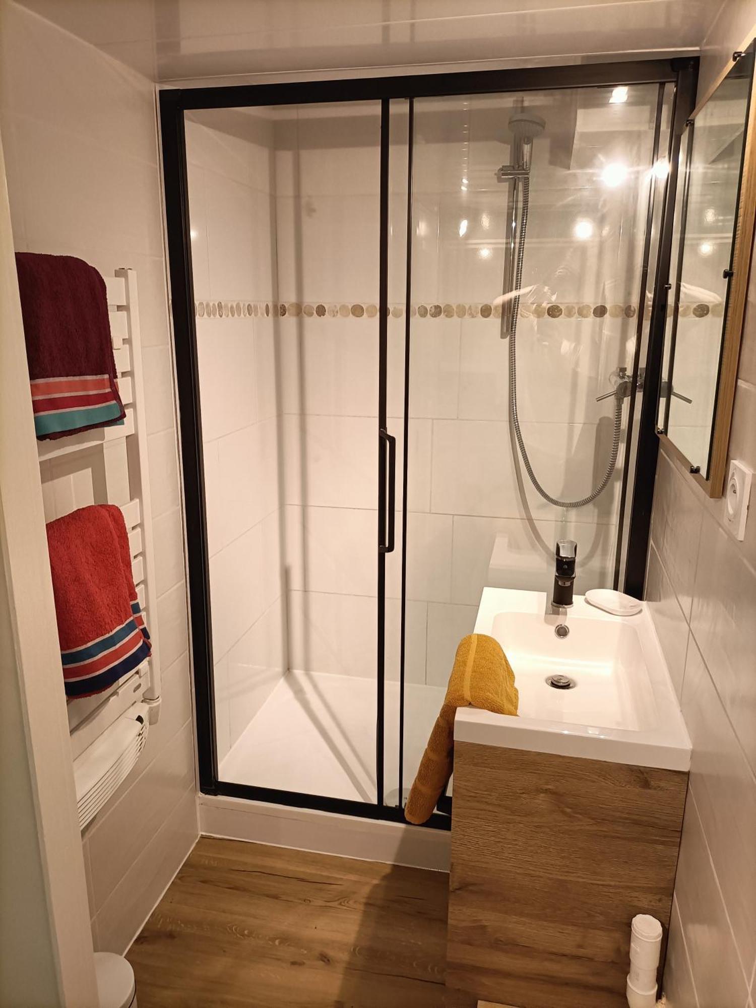 Spa Privatif A 50M De La Plage - Studio 메르레뱅 외부 사진